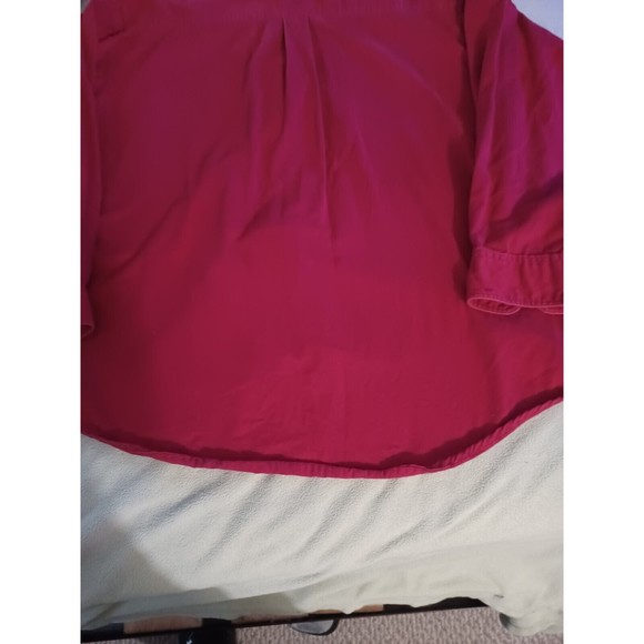 VTG Madison Trader Washed Cotton Mens XL Long Sleeve Button Down Shirt Heavy - Picture 11 of 11